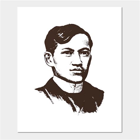 Jose Rizal Portrait Jose Rizal Posters And Art Prints Teepublic