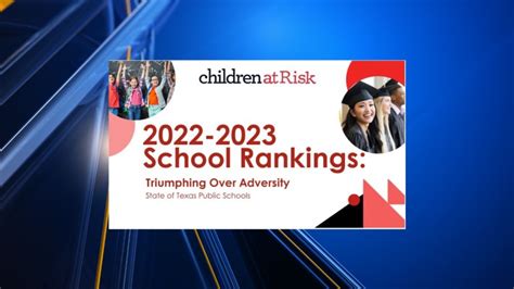 How El Paso schools rank in Children at Risk listings