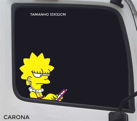 Adesivo Do Simpsons Vidro Mercadolivre