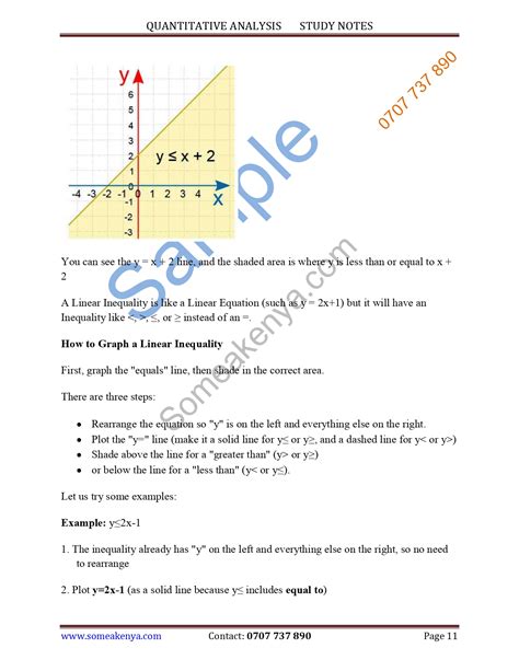 Quantitative Analysis Qa New Revised Cpa Cifa Kasneb Notes Kasneb Cpa Atd Cs Ccp Cifa