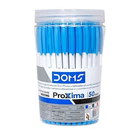 Black Plastic Doms Ballpoint Pen At Best Price In Sagar Id