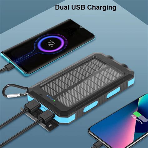 4 In 1 20000 Solar Energy Power Bank Waterproof Solar Power Bank Usb