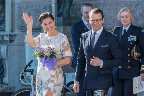 Photo La princesse Victoria et le prince Daniel de Suède Le roi