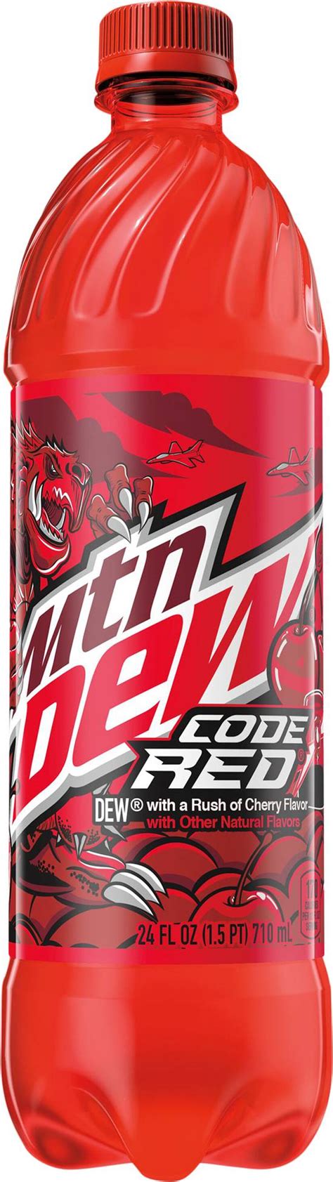 Mountain Dew Code Red Bottle