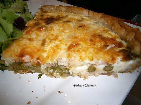 Recette De Quiche Aux Asperges Vertes Et Au Saumon Fum