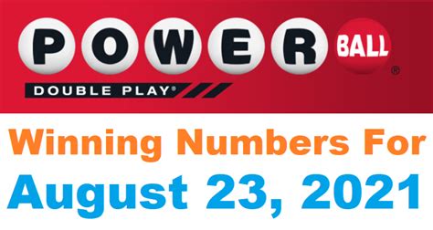 Powerball Double Play Winning Numbers Tonight 2021