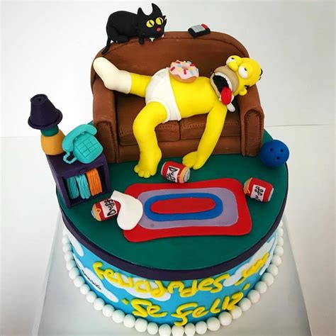 Descubrir Imagen Pastel De Homero Simpson Fondant Abzlocal Mx