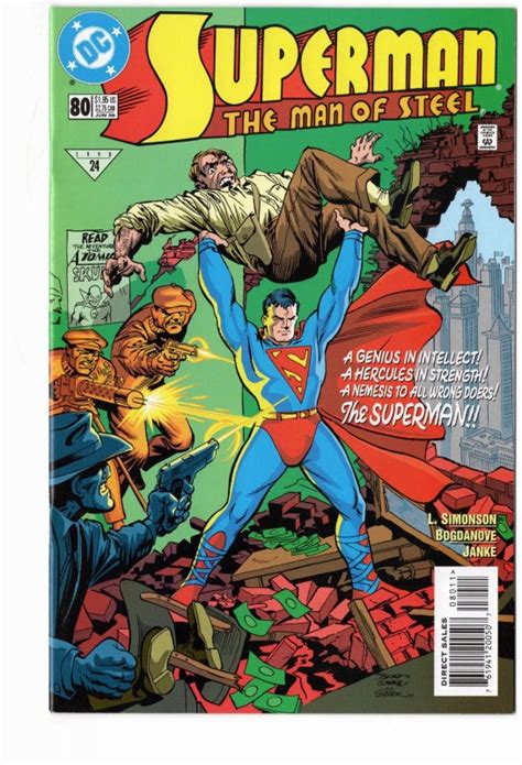 Superman The Man Of Steel 80 1998 Comic Books Modern Age Dc