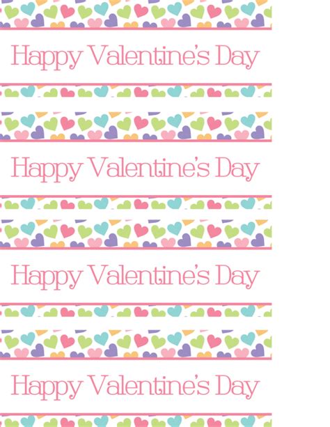 Printable Valentines Day Treat Bag Toppers A Cup Full Of Sass