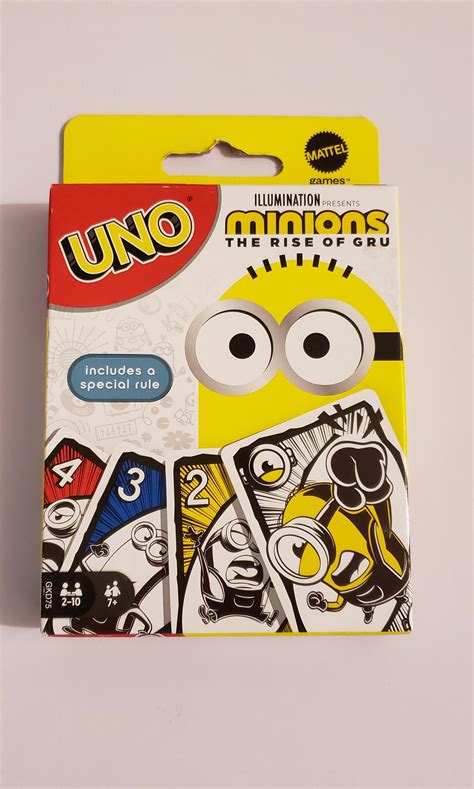 Minions 小黃人 Uno 紙牌遊戲 全新未開封 興趣及遊戲 玩具 And 遊戲類 Carousell