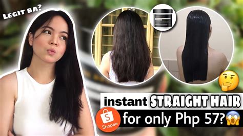 Cindynal Hair Mask Treatment Parang Rebonded Daw After 1 Wash Totoo Ba Watch This 1st B4 U