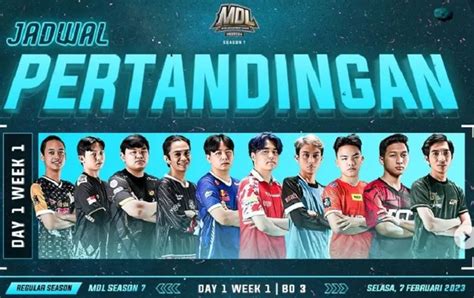 Jadwal Lengkap MDL ID Season 7 2023 Beserta Link Live Streaming Laga