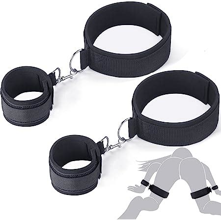 Amazon Bondaged Kit Adult Bed Restraint Sex Bonding Straps For