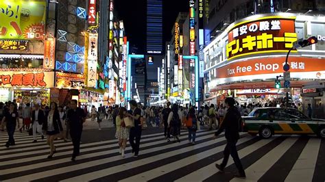 Shinjuku By Night Tokyo Nightlife Kabukicho Youtube