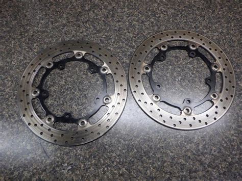 08 Yamaha YZF R6s R6 Front Brake Disc Rotors 34A EBay