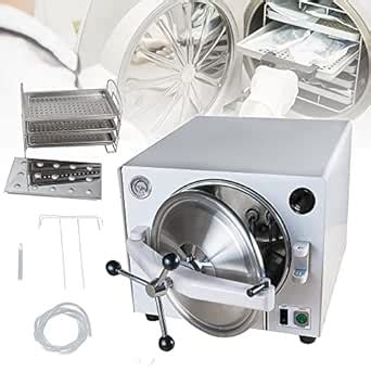 Ofunoul 18L Steam Autoclave Sterilizer 900W 304 Stainless Steel