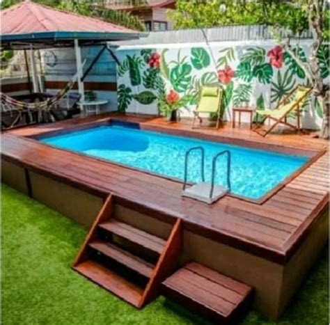 Piscinas Elevadas Con Deck Una Elegante Opci N Para Tu Hogar