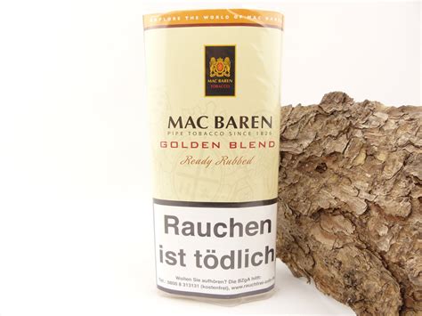 Mac Baren Pfeifentabak Golden Blend G Pfeifen Shop Online