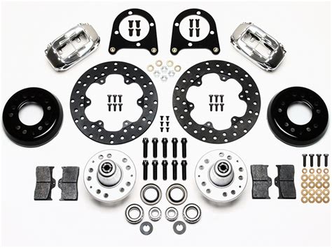 Wilwood 140 1501 DP Dynalite Front Drag Brake Kit Drilled 10 75