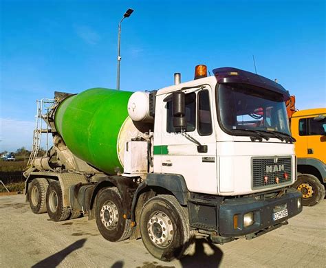 Liebherr On Chassis Man Tga Concrete Mixer Truck For Sale Poland