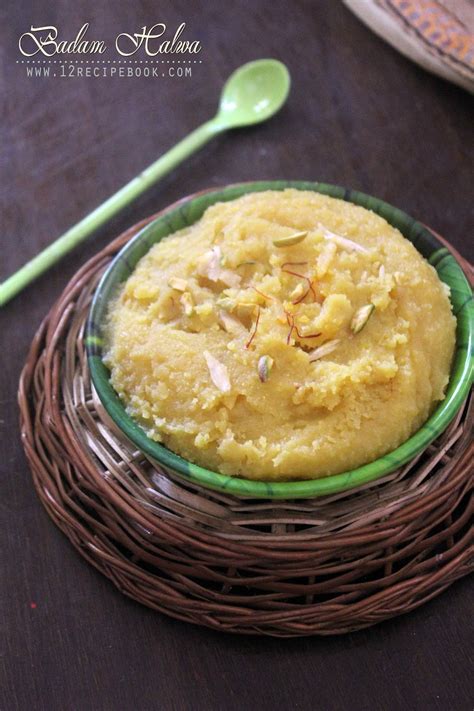 Almond Halwa Kesar Badam Halwa Recipe Book