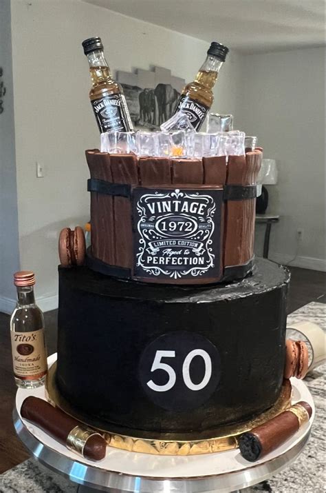 Jack Daniels Barrel Cake With Kit Kats Artofit