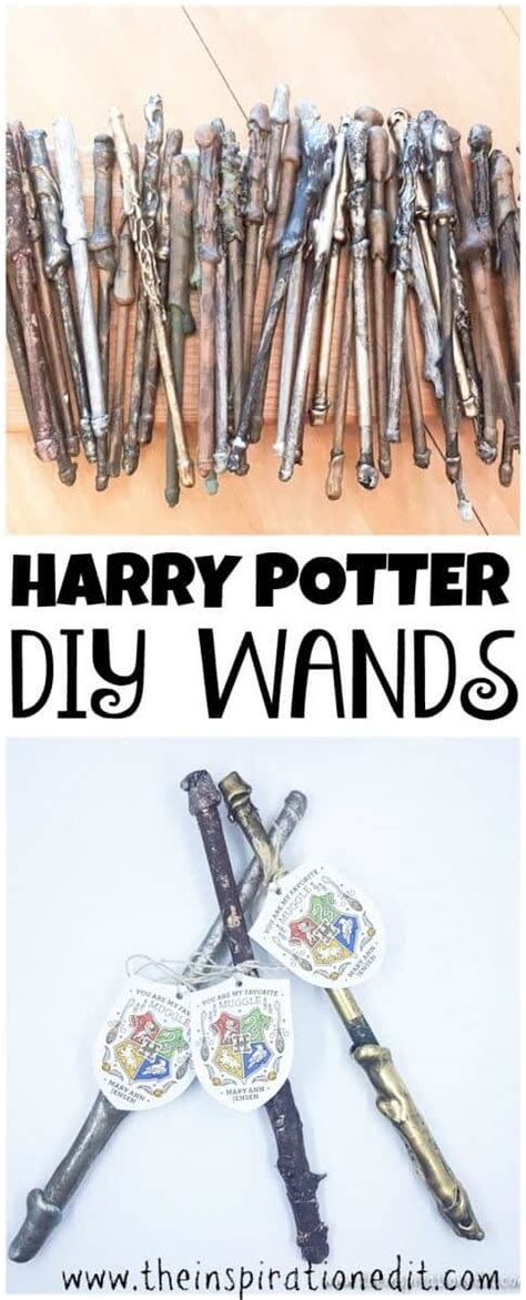 DIY Harry Potter Wands Anyone Can Make Harry Potter Diy Harry Potter