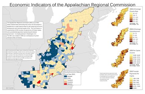 Appalachian Regional Commission County Economic Status 2048 X 1325 Oc