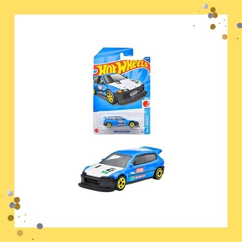Hot Wheels Basic Car Honda Civic Custom Years Old HHF Shopee Philippines