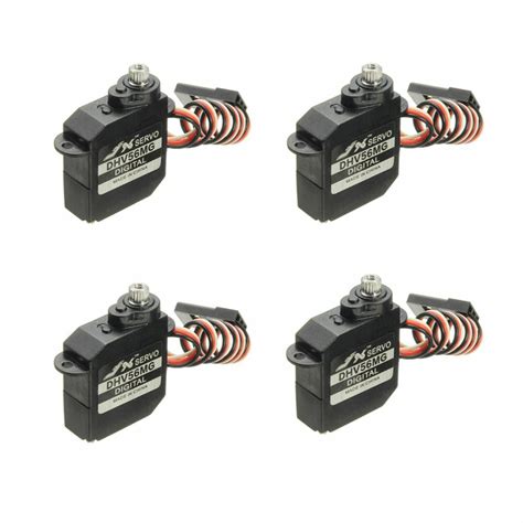 Aeroplanes 4Pcs Jx Servo Dhv56Mg 5 6G Ds Digital Coreless Mg Metal