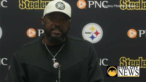 Coach Mike Tomlin Press conference- Pittsburgh Steelers - Week 8 ...