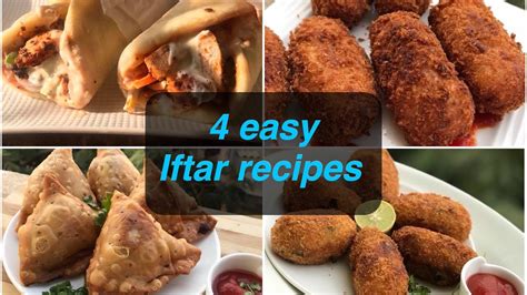 4 Tasty Iftar Recipes Ramzan Recipes Youtube