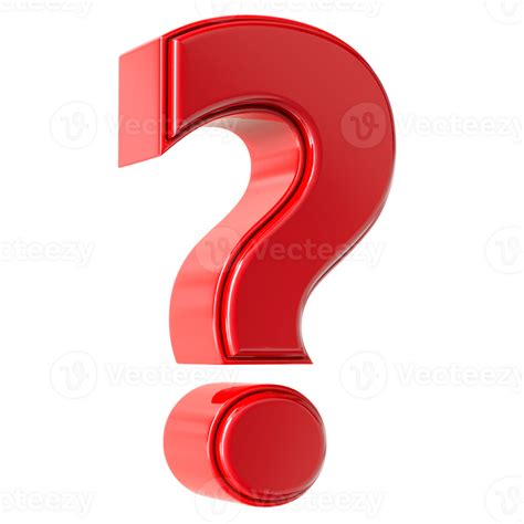 Symbo Question Mark 3d 27255604 Png