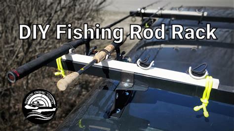 Diy Fishing Rod Truck Rack Removable Weatherproof Youtube