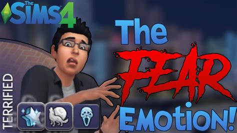 The Sims 4 New Fear Emotion Mod Showcase Youtube