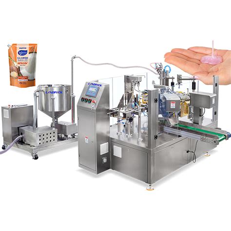 Fully Automatic Shampoo Doypack Pouch Filling And Packing Machine