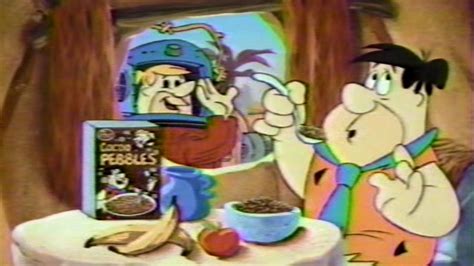 Cocoa Pebbles Cereal Rock Bot Commercial 1986 Youtube