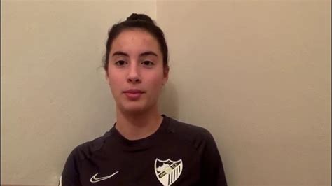 Asenbar Luisa Olmedo Jugadora del Málaga CF Apaga tu Ardor YouTube