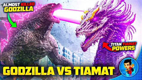 Titanus Tiamat Almost Killed Godzilla Godzilla Vs Titan Tiamat