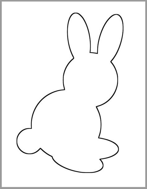 Free Bunny Template Free Printable Pdf