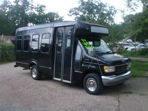 Sell Used 1994 Ford E350 14 Passenger Bus In Lacombe Louisiana United