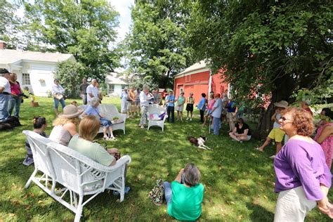 Mary Kellogg At The Open House Bedlam Farm