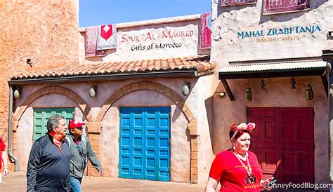 2022 Wdw Atmo Epcot World Showcase Morocco Pavilion Souk Al Magreb