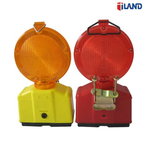 Emergency Led Road Traffic Blinker Solar Industrial Safety Flashing