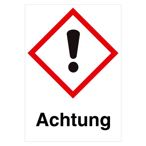 Ghs Symbol Ghs07 Ausrufezeichen Achtung 37 X 52 Mm Aufkleber Shop