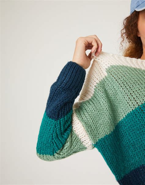 Color Block Sweater Crochet Pattern Warehouse Of Ideas