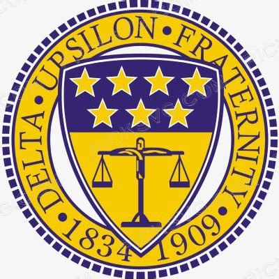 Delta Upsilon Logo Png Free