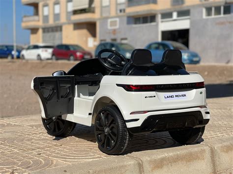 Coche El Ctrico Infantil Land Rover Range Rover Evoque V Mando Rc