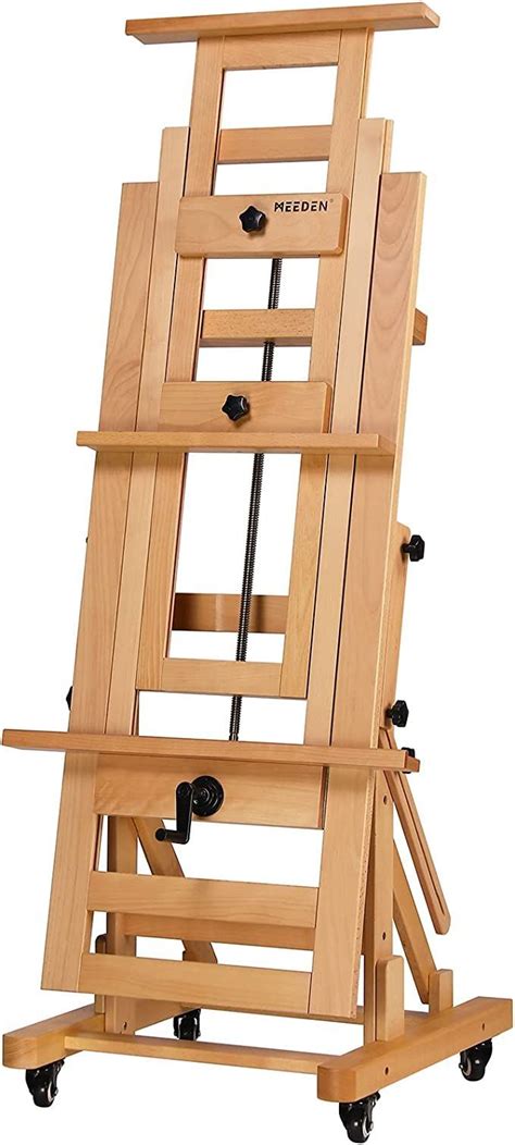 Meeden Deluxe Studio Large Rocker Crank Heavy Duty Artist Easel Dhj