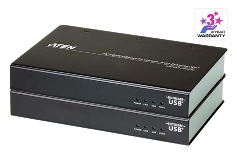 4k Hdmi Hdbaset Extender With Extremeusb® 4k100m Hdbaset Class A